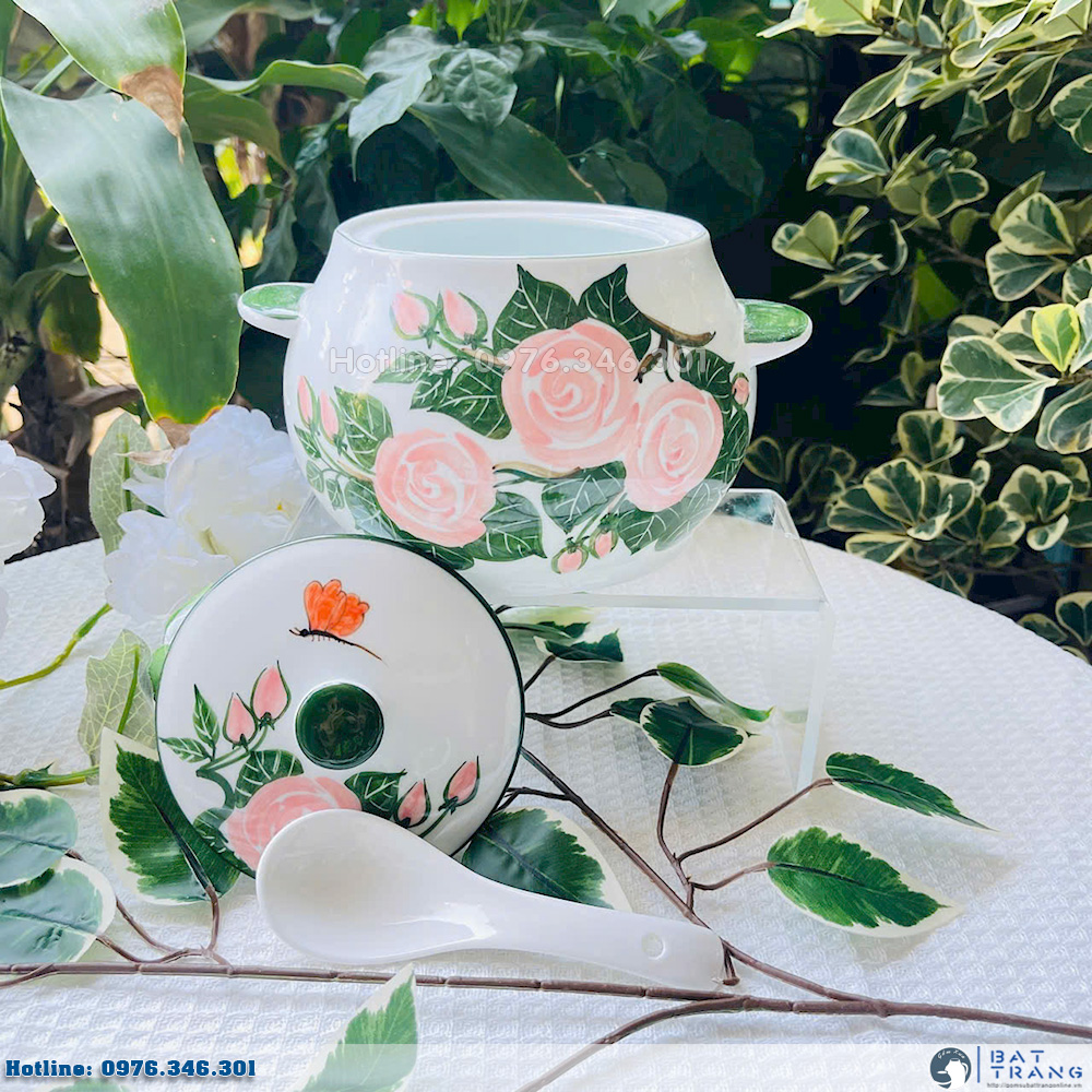 Âu Đựng Mỡ Gốm Sứ Bát Tràng – Giải Pháp Tiện Lợi Cho Gian Bếp Việt 12