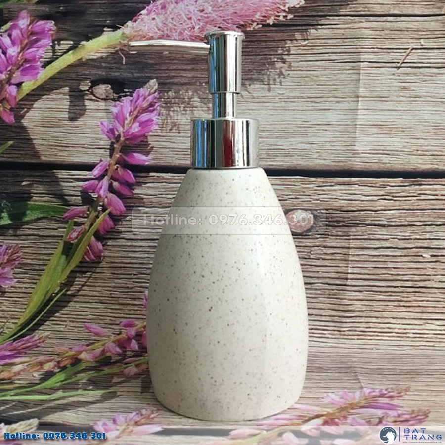Bình đựng dầu gội sữa tắm dáng xoài to 280ml