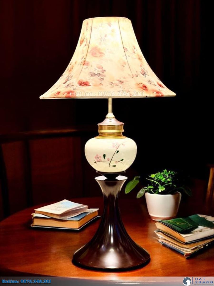 Tuyển tập 100+ mẫu đèn gốm sứ Bát Tràng tuyệt đẹp 1