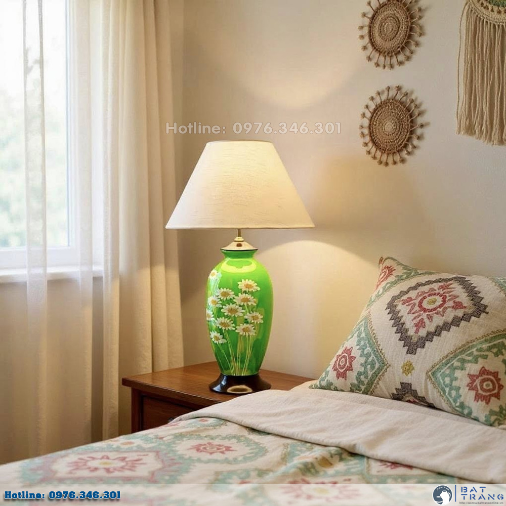 Tuyển tập 100+ mẫu đèn gốm sứ Bát Tràng tuyệt đẹp 18