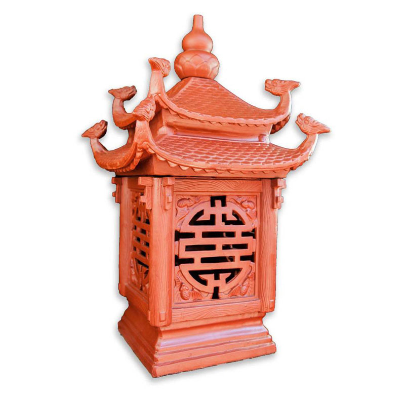 Đèn bát long gốm sứ Bát Tràng 1