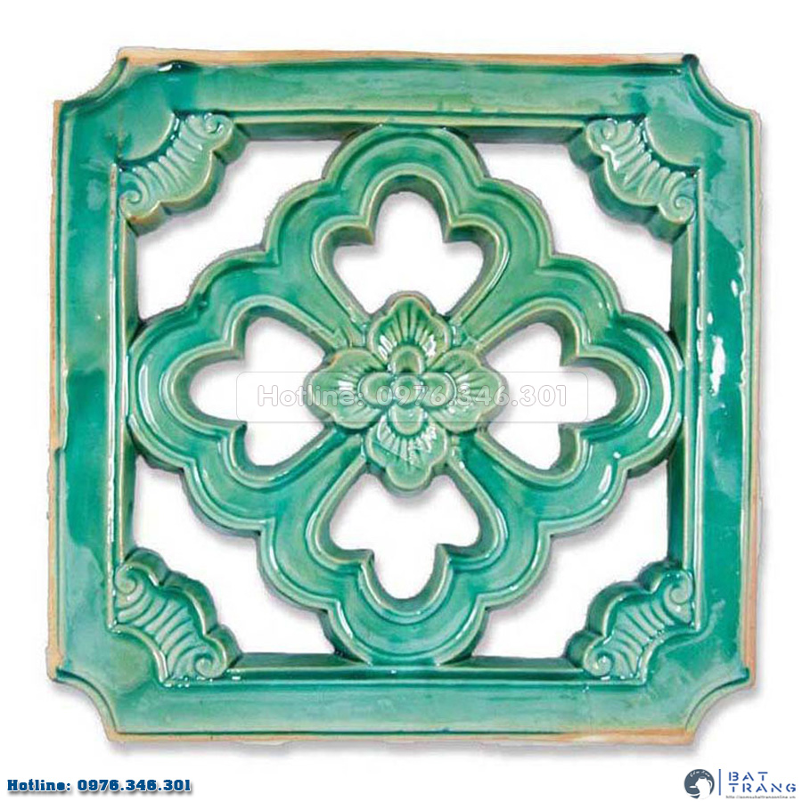 Gạch hoa roi xanh ngọc 40cm