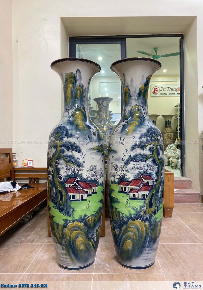 Những mẫu lọ lộc bình gốm sứ Bát Tràng cao cấp cho mùa Tết Bính Ngọ 2026 6