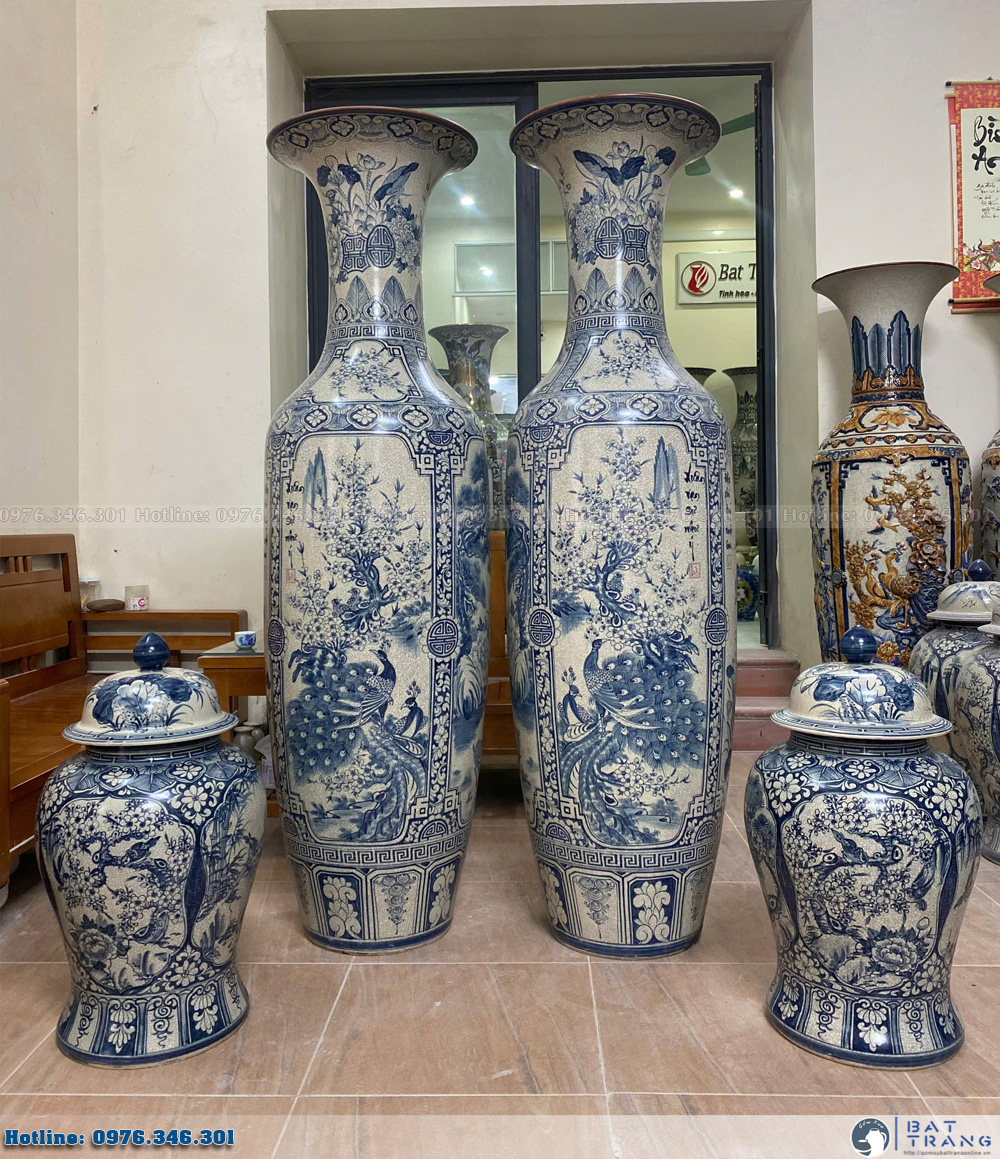 Những mẫu lọ lộc bình gốm sứ Bát Tràng cao cấp cho mùa Tết Bính Ngọ 2026 8