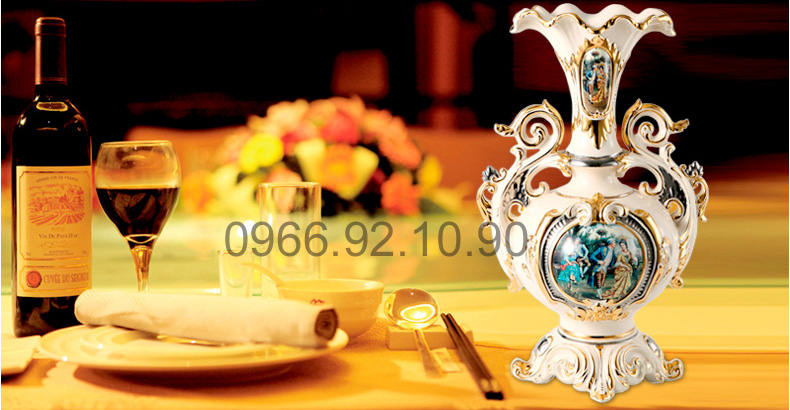 Bình gốm cao cấp Italia mang đến một không gian tráng lệ và đẳng cấp