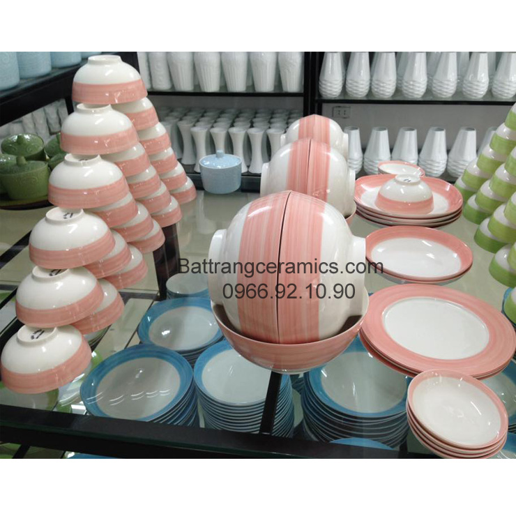 Bộ đồ ăn cao cấp VNXK ( xanh dương ) - 22sản phẩm