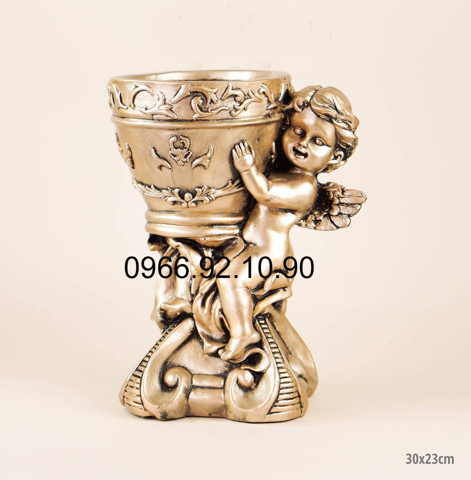 Thiên thần ôm hoa to Composite